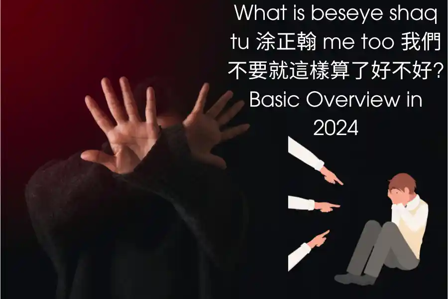 beseye shaq tu 涂正翰 me too 我們不要就這樣算了好不好