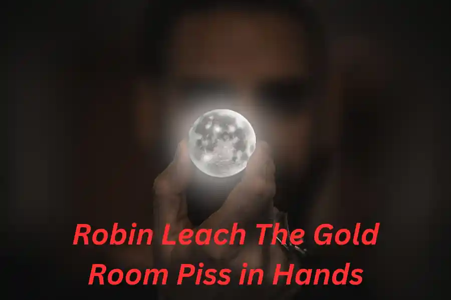 Robin Leach The Gold Room Piss in Hands