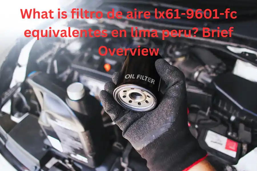 What is filtro de aire lx61-9601-fc equivalentes en lima peru? Brief Overview